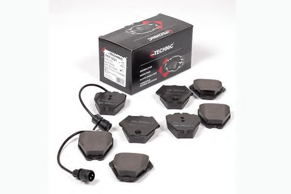 Комплект тормозных колодок, дисковый тормоз PRP0681 PROTECHNIC