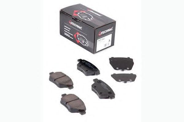 Комплект тормозных колодок, дисковый тормоз PRP1543 PROTECHNIC