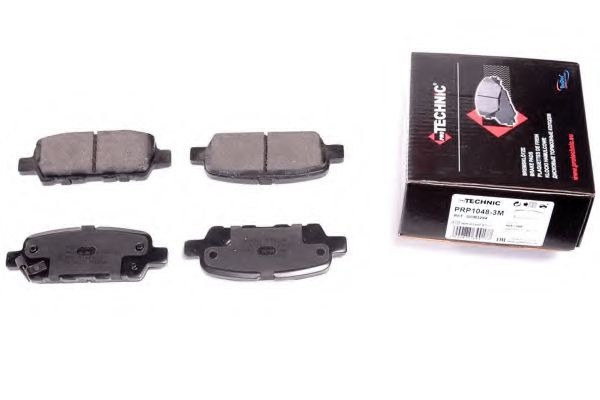 Комплект тормозных колодок, дисковый тормоз PRP1048-3M PROTECHNIC