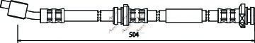 Тормозной шланг HOS3316 APEC braking