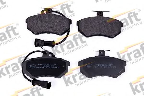 Комплект тормозных колодок, дисковый тормоз 6000330 KRAFT AUTOMOTIVE