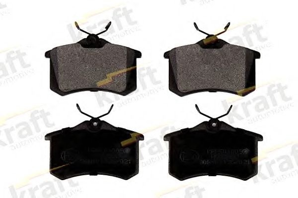 Комплект тормозных колодок, дисковый тормоз 6010092 KRAFT AUTOMOTIVE