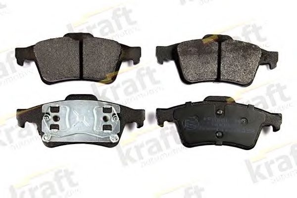 Комплект тормозных колодок, дисковый тормоз 6015105 KRAFT AUTOMOTIVE