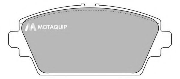 Комплект тормозных колодок, дисковый тормоз LVXL1005 MOTAQUIP