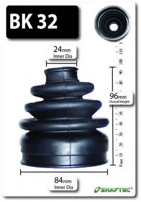 Комплект пылника, приводной вал BK32 SHAFTEC