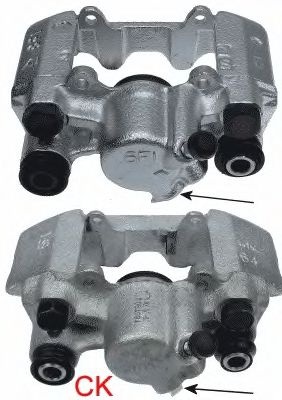 Тормозной суппорт 8AC 355 380-271 HELLA PAGID