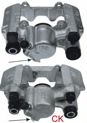 Тормозной суппорт 8AC 355 380-281 HELLA PAGID