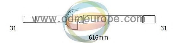 Приводной вал 18-062680 ODM-MULTIPARTS