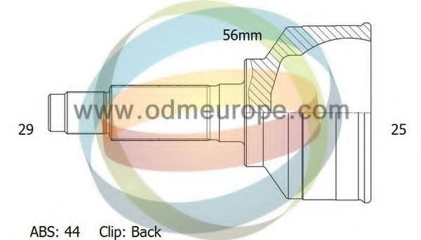 Шарнирный комплект, приводной вал 12-060179 ODM-MULTIPARTS