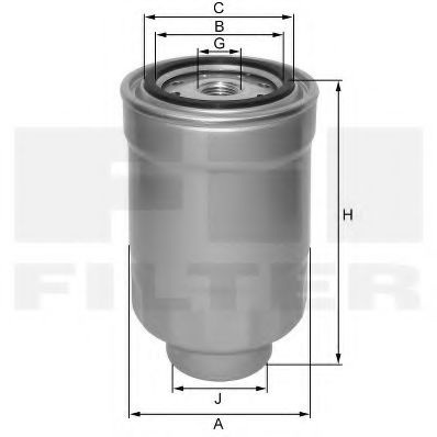Топливный фильтр ZP 548 BF FIL FILTER