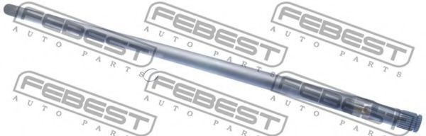 Приводной вал 0212-Y61LH FEBEST