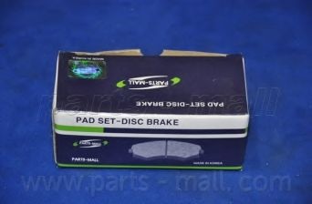 Комплект тормозных колодок, дисковый тормоз PKE-003 PARTS-MALL