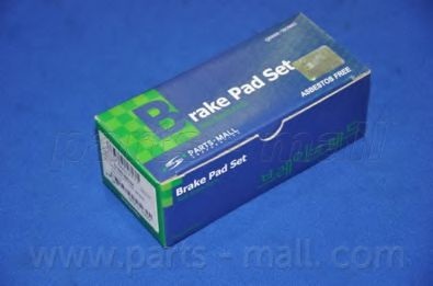 Комплект тормозных колодок, дисковый тормоз PKW-011 PARTS-MALL