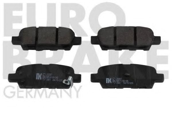 Комплект тормозных колодок, дисковый тормоз 5502222257 EUROBRAKE