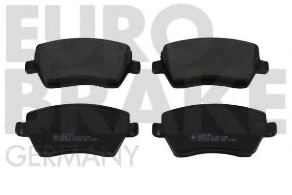 Комплект тормозных колодок, дисковый тормоз 5502222258 EUROBRAKE