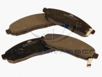 Комплект тормозных колодок, дисковый тормоз MFP-2121 MDR