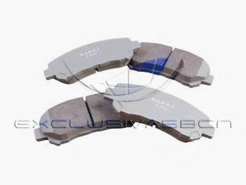 Комплект тормозных колодок, дисковый тормоз MFP-2123 MDR