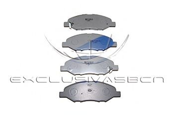 Комплект тормозных колодок, дисковый тормоз MFP-2127 MDR