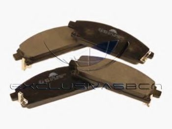 Комплект тормозных колодок, дисковый тормоз MFP-2154 MDR
