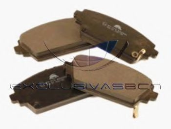 Комплект тормозных колодок, дисковый тормоз MFP-2176 MDR