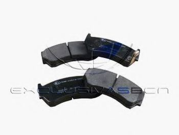 Комплект тормозных колодок, дисковый тормоз MFP-2191 MDR