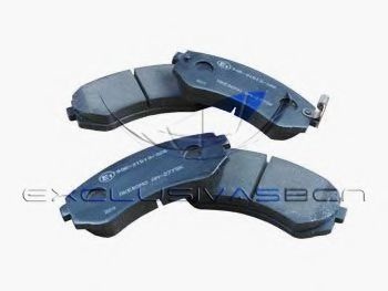 Комплект тормозных колодок, дисковый тормоз MRP-2137 MDR