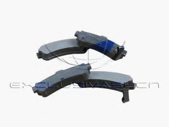 Комплект тормозных колодок, дисковый тормоз MRP-2196 MDR