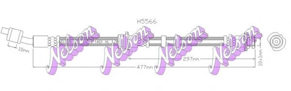 Тормозной шланг H5566 BROVEX-NELSON