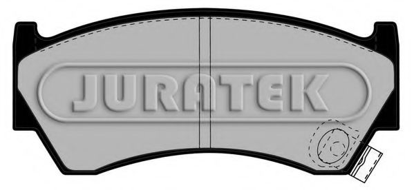 Комплект тормозных колодок, дисковый тормоз JCP1091 JURATEK