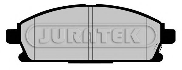Комплект тормозных колодок, дисковый тормоз JCP1263 JURATEK