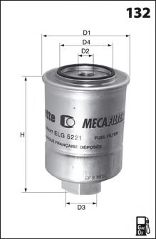 Топливный фильтр LFDS123 LUCAS FILTERS